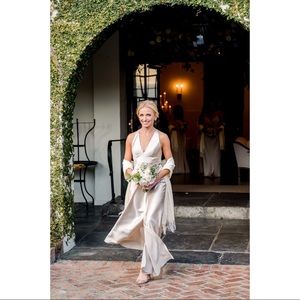 Jenny Yoo Corinne Bridesmaid Dress - Latte